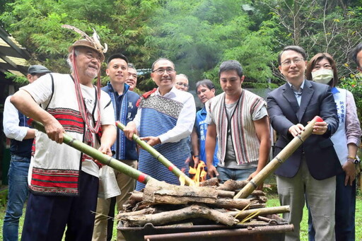 讓烏來風華再現 侯友宜簽訂原民教育學習空間三方合作備忘錄