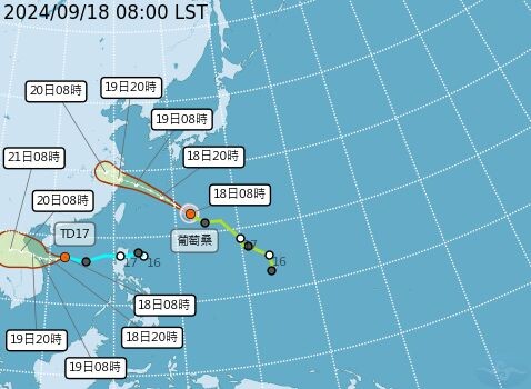 雙颱接力炸雨彈！蘇力颱風今生成 「這5天」大雨躲不掉