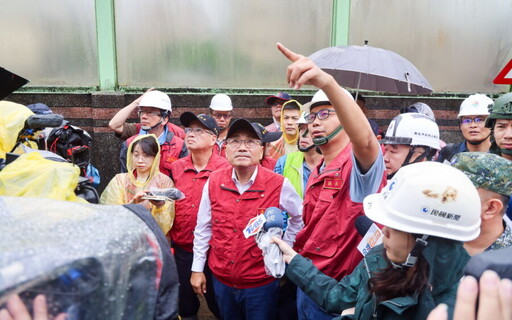 瑞芳區累積降雨量為全國最多 侯友宜緊盯救災搶修工作