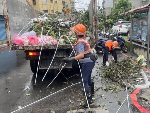 受山陀兒颱風影響連2天暫收垃圾 新北市明日恢復正常收運