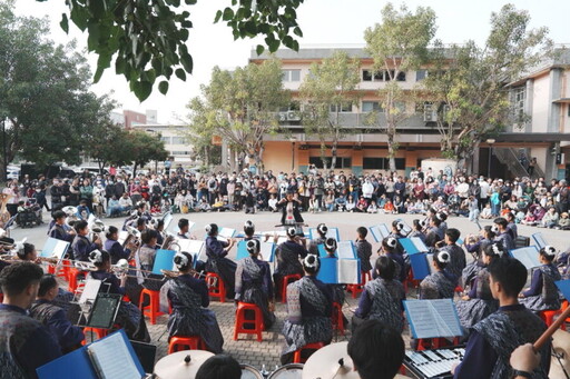 泰國管樂常勝軍「南邦易三倉管樂團」 快閃嘉義文創園區開嘉市集