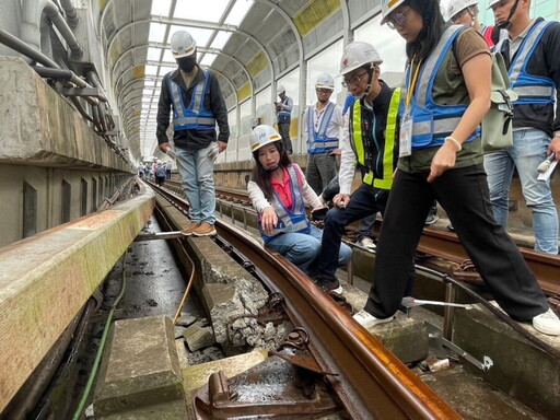 環狀線震損專案報告 民進黨團要求向北市提告、中工提假扣押