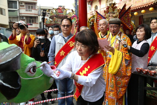 嘉市大天宮五穀王廟恢復百年「迎春平安祭典」活動