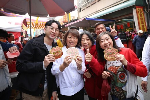 嘉邑玉皇宮玉皇上帝聖壽大典 市長黃敏惠祝賀發送蛇年開運紅包