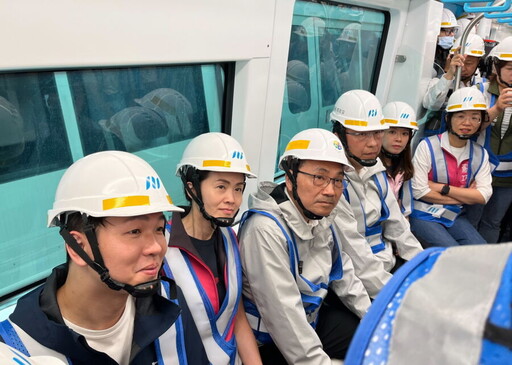 捷運三鶯線進入全自動無人駕駛階段 侯友宜盼明年順利通車