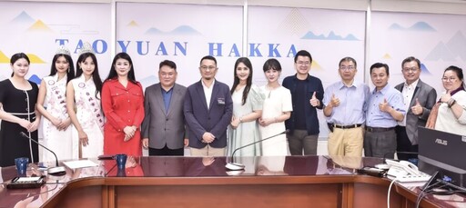 蕭美萍拜會桃園行銷拍片 客家局長范姜泰基受邀擔綱入鏡