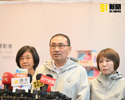新北打造全齡運動城市 侯友宜：營養午餐豬肉保證國產