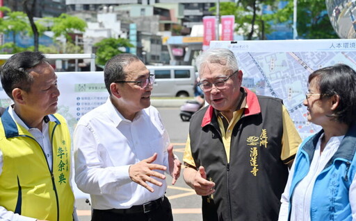 湧蓮寺捐贈6.6億建公益大樓 侯友宜：打造健康樂活友善環境
