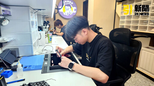 百工百業／用技術守護回憶！老爹手機維修中心三重店正式開張