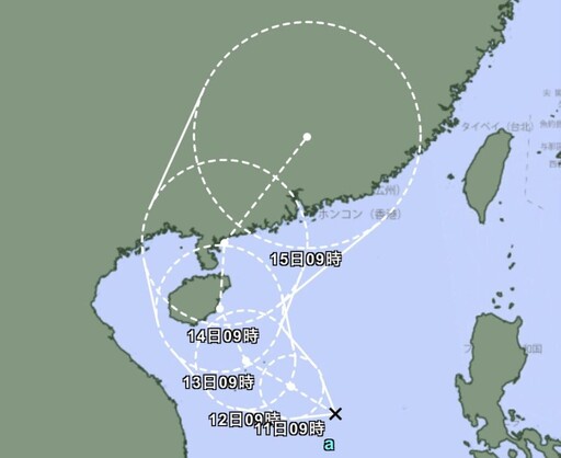 快訊／蝴蝶颱風最快明成形 南海壓力彈恐引爆極端雨炸台灣