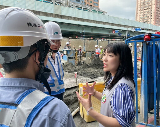 監控失靈？新埔民生站工地滲水下陷 山田摩衣：店門關不起來