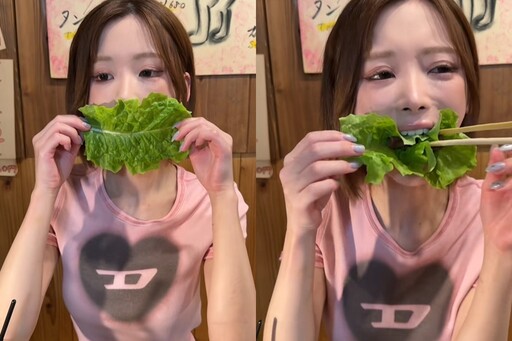 櫻花妹「大口塞麵」影片狂飆4400萬觀看！30秒吸完畫面曝光
