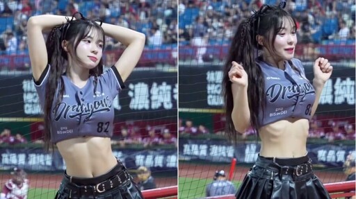 李多慧腹肌「瞬間變肚肚」曝光 全場球迷笑說：太可愛了啦