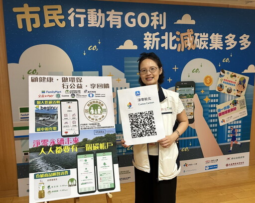 新北減碳行動上路 劉和然籲全民集碳有GO利