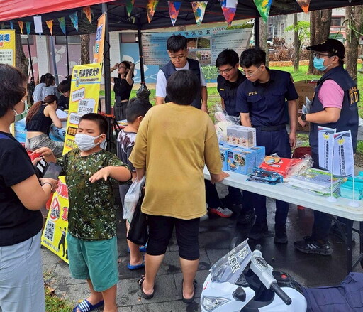 嘉縣民雄警小小警察識詐體驗活動 強力宣導散播反詐騙