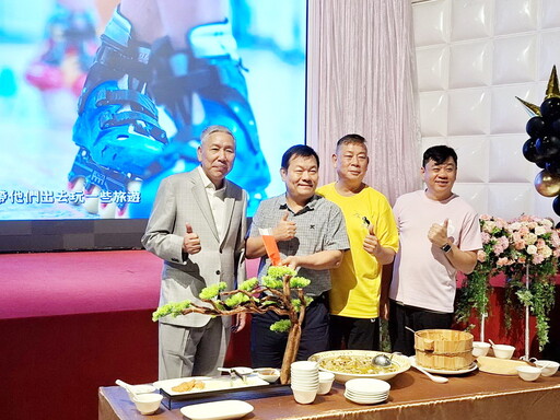 嘉義樂億皇家茶餐廳開幕 邀育幼院童用餐助環島圓夢
