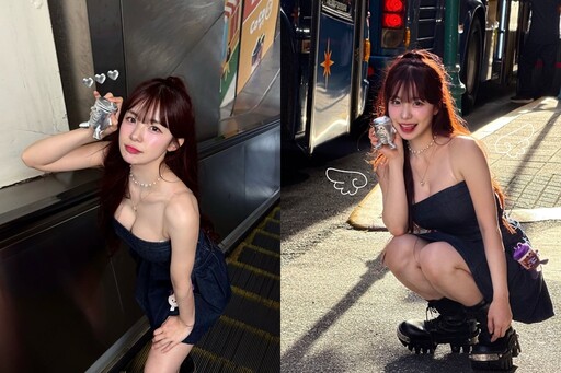 超辣手搖飲店員竟是啦啦隊女神！蹲地彎腰「上帝視角」驚呆12萬人
