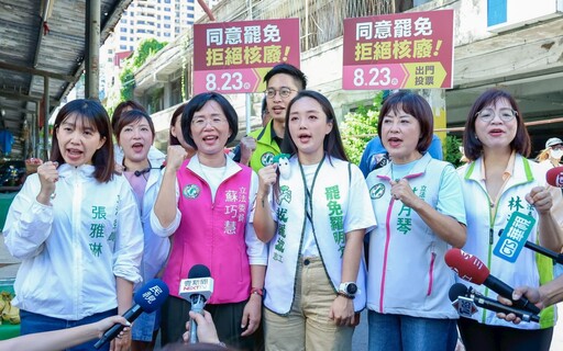 大罷免治百病！民進黨批藍委三十年零建設 籲823怒投同意票