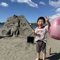 八里沙雕展開跑！數碼寶貝主題吸睛 藝術與觀光雙贏熱力引爆