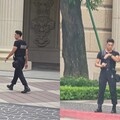 桃園豪宅保全「帥到翻」！認真值勤照片瘋傳 本尊出面回應了