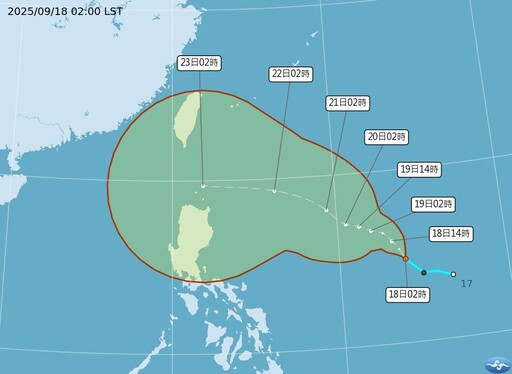 雙颱同步發展！米塔今晨成形 樺加沙「最快週日」海警威脅台灣