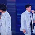 南珉貞、阿崔甜蜜激吻！大巨蛋全場球迷尖叫 悍將球員認輸了