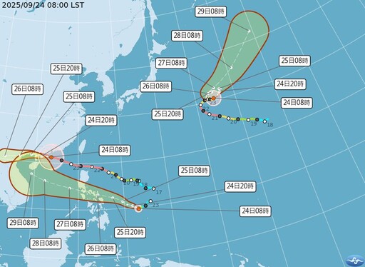 博羅依現身！樺加沙暴雨襲台 三颱動態一次看