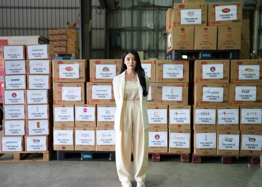 營養師高敏敏號召20品牌企業送暖 率眾品牌齊捐百箱物資挺進花蓮