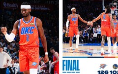 柯瑞病癒歸隊手感冰冷！勇士慘敗雷霆 SGA砍28分率隊奪3連勝