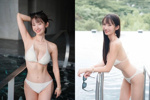 超辣正妹上身只裹一塊布!坐下「可愛腰間肉」炸出 竟是最懂事女友