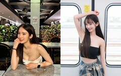 超辣正妹上身只裹一塊布！坐下「可愛腰間肉」炸出 竟是最懂事女友