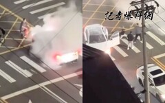 台中凌晨炸街惹民怨！男持滅火器理論不成 反遭89猴球棒伺候