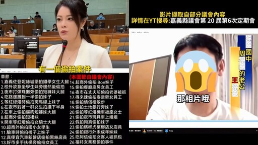 網紅「白同學DiY」遭控偷拍數十女 議員籲強化公廁與公共區巡檢