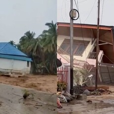 房屋瞬間被沖走！印尼洪災奪28命 道路全斷救援卡關