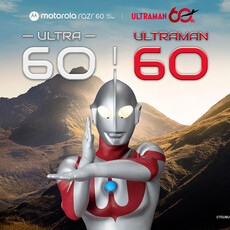 8/16在新竹有見面會！Motorola 與超人力霸王合作打造「ULTRA 60 x ULTRAMAN 60」跨宇宙聯名概念