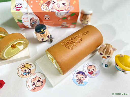 亞尼克重磅聯名貓界天王高雄捷運「蜜柑」站長!元氣蜜柑生乳捲限量超療癒開賣