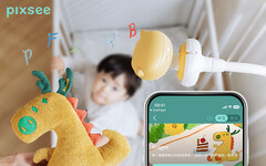 守護寶寶與遊戲陪伴最新智慧神隊友 Pixsee攝影機AI互動玩具龍年新款登場