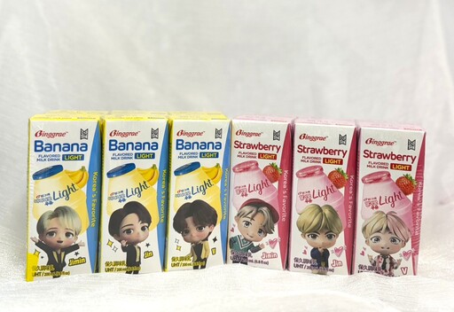 韓國熱賣Binggrae香蕉風味牛奶推出Light版 全聯優惠單組只要199
