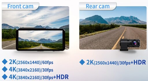 快譯通V92GH 4.18吋觸控前後雙錄旗艦級行車記錄器上市!前4K後2K超高畫質、星光夜視2代、WiFi+GPS守護行車安全!