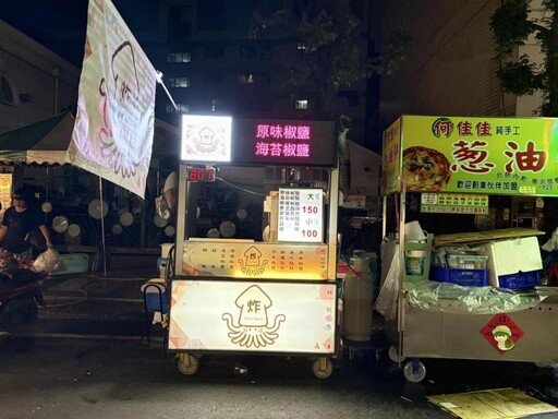 嘉義西區夜市必吃小吃 文化路炸魷魚香氣撲鼻、現炸現吃超涮嘴