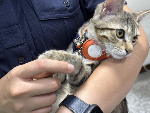 警方呼籲善用科技設備與指紋建檔：貓警長為家人安全保駕護航