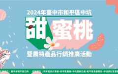 2024臺中市和平區中坑甜蜜桃暨農特產品 推廣活動4/27開跑