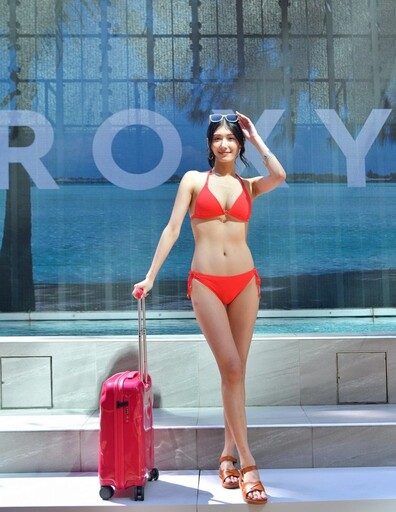 ROXY 2024春夏比基尼新品發表 陽光女神Rima瑞瑪席丹 率領凱渥名模盛大展演