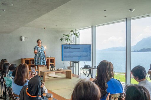 紐西蘭毛利女性部落領袖在「APEC海洋產業女性培力工作坊」獻聲，喚起對海洋的熱愛與保育精神