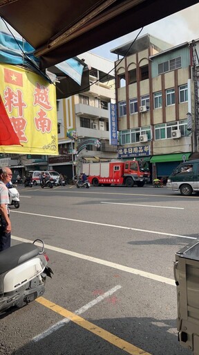 民生路上目晶晶眼鏡 民宅發生火警疑似電線走火