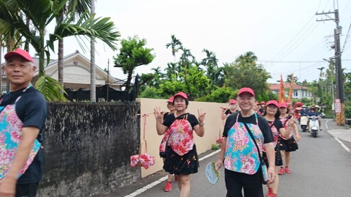 內埔新東勢福泉堂關聖帝君回鑾平安繞境 熱鬧踩街嘉年華登場