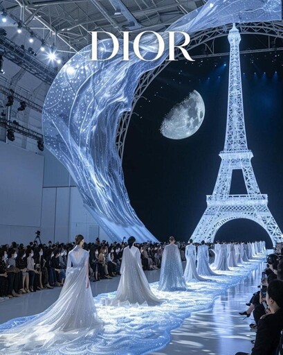 「時尚奧運」登月迷情Dior