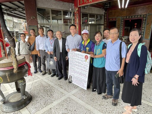 傀儡花作者陳耀昌訪鳳山 與林智鴻共倡重現淮軍歷史現場 打造城市博物館