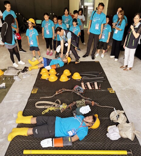 台電北北區處x福連國小 探索電緣之旅培養職人精神開箱體驗1日台電人