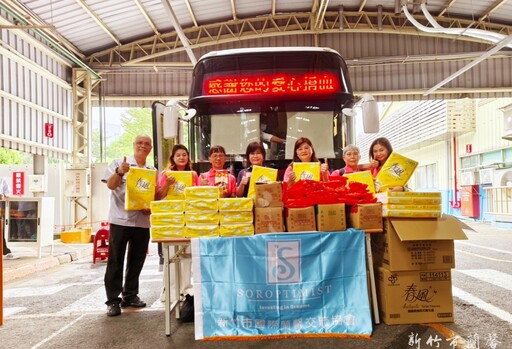 新竹市蘭馨會x竹市中央獅子會 強強聯手共推「熱血一袋．愛永流傳」活動